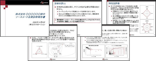 ソフトウェアの設計・実装品質を診断するC言語用ソースコード品質診断ツール『eXquto』でソフトウェアの設計・実装品質を、分かりやい形で「見える化」し、【リファクタリング】を推進する