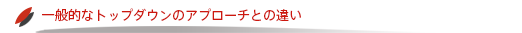 SPL｢プロダクトライン開発｣への移行の進め方【２.既存資産を統合・差分分析】移行プランに従って既存資産の要求やコード/モデルを統合し、統合結果から製品間の差分を明らかにします～一般的なトップダウンのアプローチとの違い